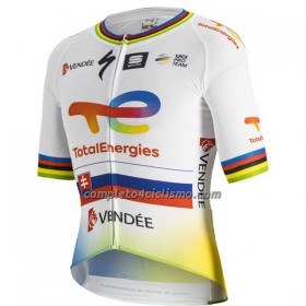Maglia 2023 Team TotalEnergies Campione Del Mondo Manica Corta